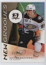 2024 Upper Deck SP Game Used New Grooves Gold 67/99 Cutter Gauthier #NG-1 1pa2