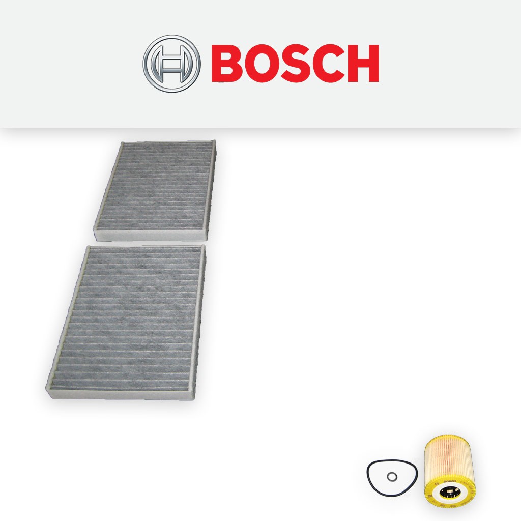 SERVICE KIT for BMW 5 SERIES (E39) 530D BOSCH OIL CABIN FILTERS (1998-2004)