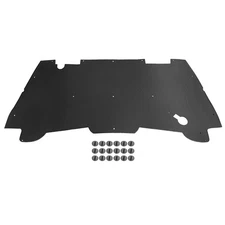 Black Hood Insulation Pad For Dodge Ram 1500/2500/3500 1994-2001 2002 Plastic