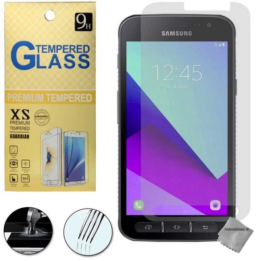 Film de protection verre trempe transparent pour Samsung G390F Galaxy Xcover 4 - Photo 1/1