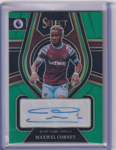 2022-23 Panini Select Premier League Maxwel Cornet /5 Auto