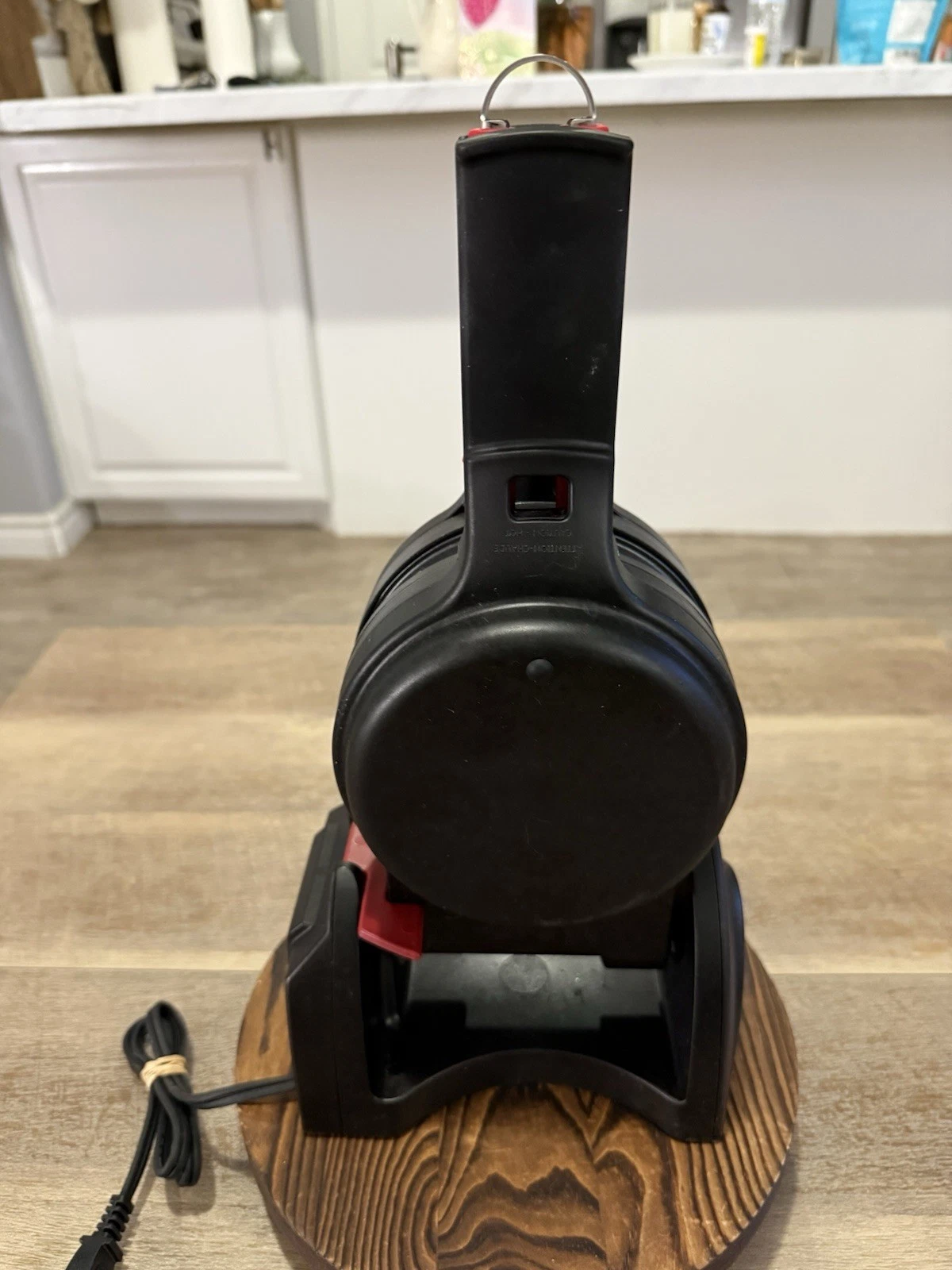 Presto Stuffler Stuffed Waffle Maker Black Model 0351206 Belgian Working