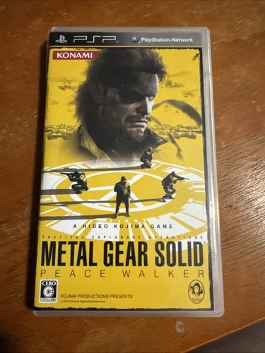 CIB Metal Gear Solid Peace Walker PSP