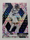 2025 Panini Mosaic Football Choice Cherry Blossom Tariq Woolen #116