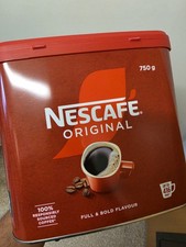 Nescafe Original Instant Coffee 750g Tin Rich Fully Flavoured
