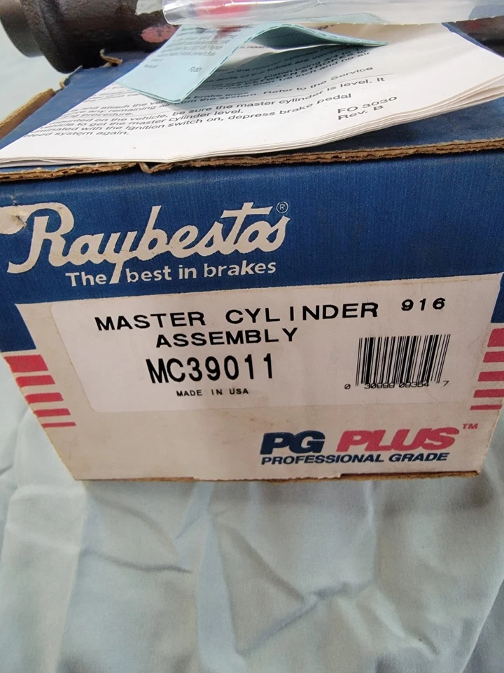 Brake Master Cylinder-Element3 全新 Raybestos MC39011 — 第 2/4 张图片
