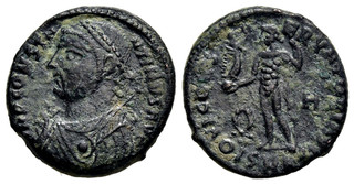 FITZ Constantine I Nummus Cyzicus 8th Officina IOVI CONSERVATORI17mm3.24g AWE39