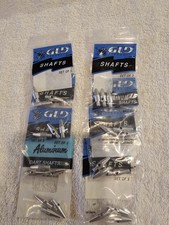 Dart Shafts Aluminum Micro Silver 8 Sets Lot 219
