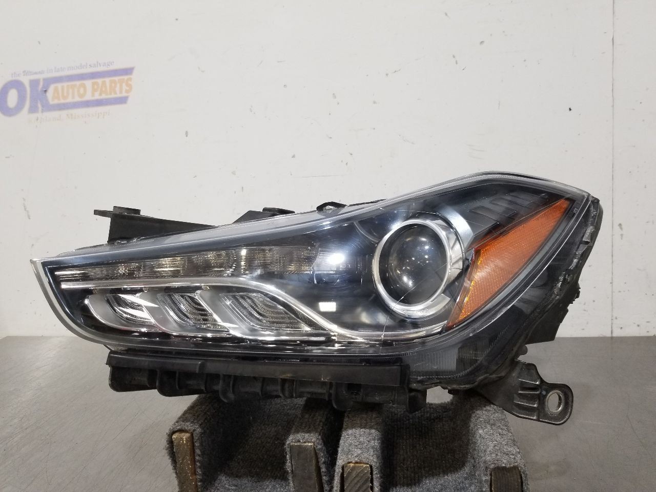 14 2014 MASERATI GHIBLI SQ4 LED HEADLIGHT LAMP LEFT DRIVER 670005473
