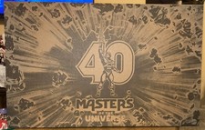 Mattel Masters of the Universe He-Man vs Skeletor 40th Anniv SDCC MOTU figure