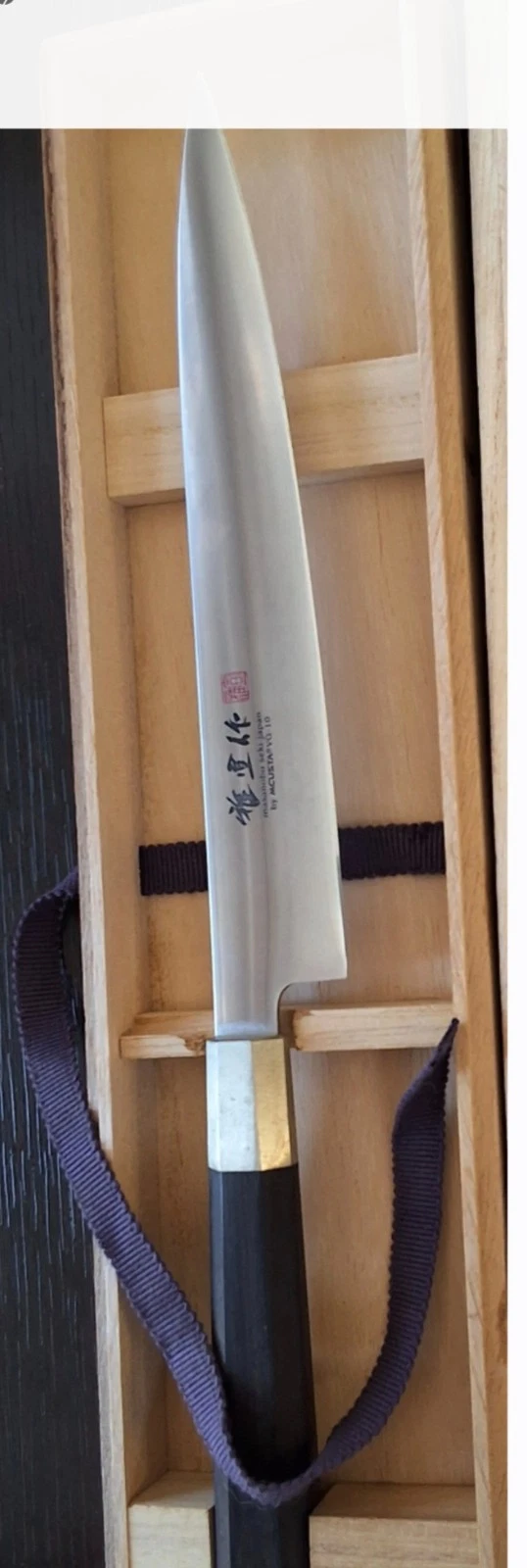 Mcusta Zanmai Masanobu Za VG-10 Petty 180mm NOS Japanese Kitchen Knife rare
Opens in a new window or