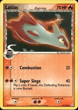 Latias Delta Species Rare Holon Phantoms 21/110 Fire Normal Pokemon Card