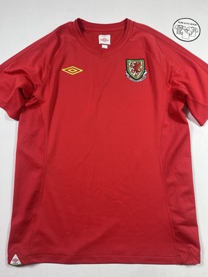 Wales Nationalmannschaft Umbro Heimtrikot 2010/2011 Herren Größe M »