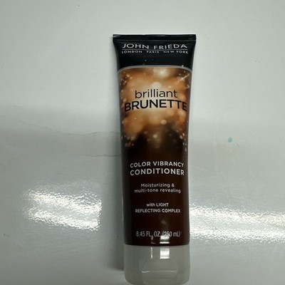 John Frieda Brilliant Brunette Color Vibrancy Moisturizing Conditioner 10.1oz