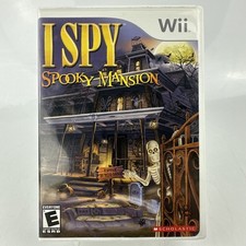 Nintendo Wii I Spy Spooky Mansion (Nintendo Wii, 2010) CIB Fast Free Shipping