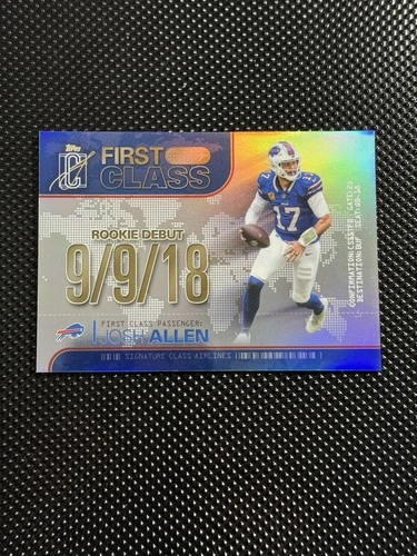2025 Topps Signature Josh Allen Base (RAW)