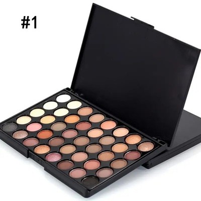 40/ Colors Glitter Eyeshadow Palette Matte Waterproof Long Lasting kit