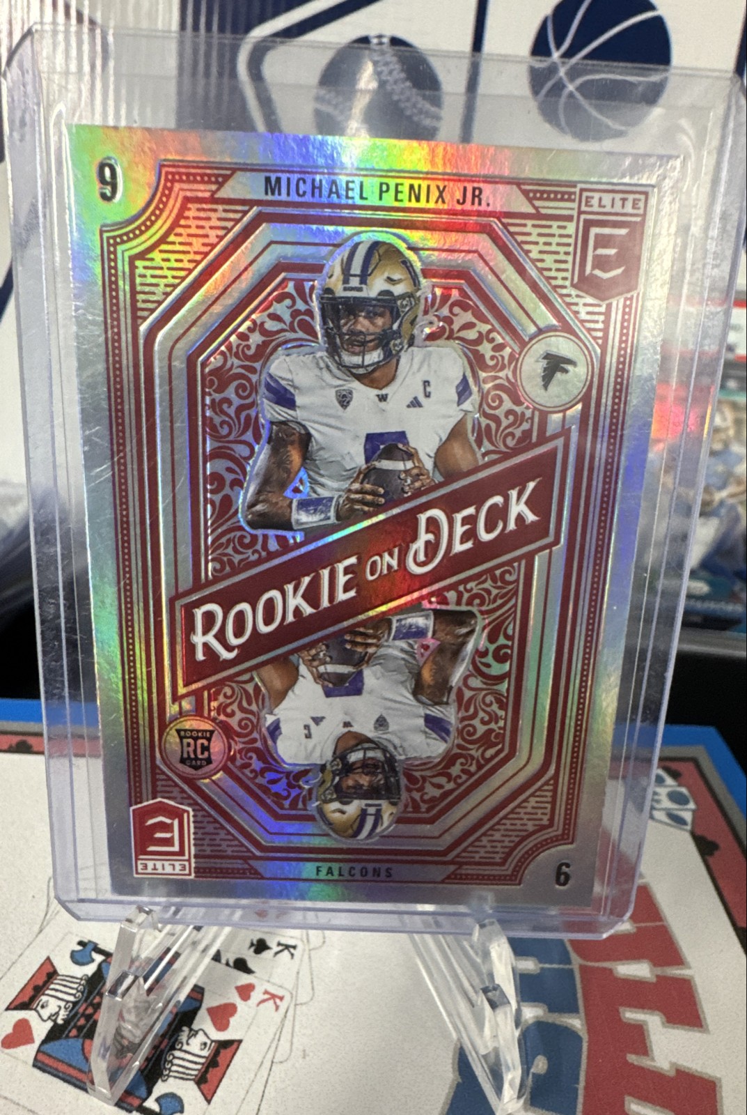 2024 Panini Donruss Elite - Rookie on Deck Michael Penix Jr. #1 (RC)
