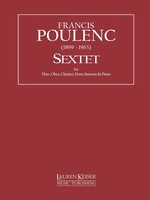 Francis Poulenc | Sextet | Taschenbuch | Englisch (2008) | Lkm Music