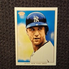 Topps 206 Derek Jeter #119 New York Yankees 2002 Base Set Baseball Card