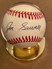 Joe Sewell Indians HOF signed auto baseball PSA/DNA  OAL Bobby Brown ball