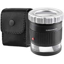 30X Loupe Magnifier,Adjustable Focal Length Magnifier,Foldable Jewelry