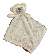 Little Beginnings Lovey Bear Swirl Rosette Plush Security Blanket