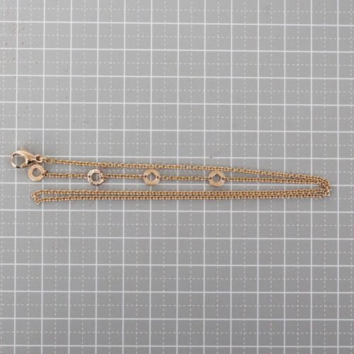 BVLGARI B-zero1 Necklace Pink Gold K18PG box 7.9g E1657 - Picture 4 of 6