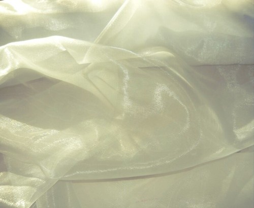 50 YARD Organza Fabric 45" W Crystal Sheer Sewing Craft DIY Wedding Party Décor - Picture 53 of 98