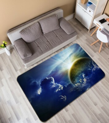 3D Beautiful Sun Light NAO7472 Game Rug Mat Elegant Photo Carpet Mat Fay