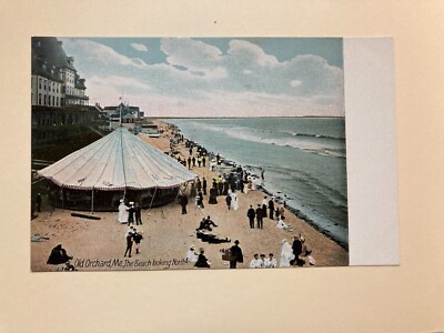 KAPPYS ANTIQUE POSTCARD MAINE OLD ORCHARD BEACH  CS1747A
