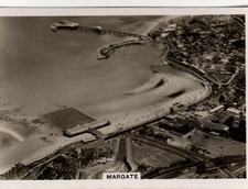 00428 Britain From The Air Senior Service Cigarette Card, 1939, Margate