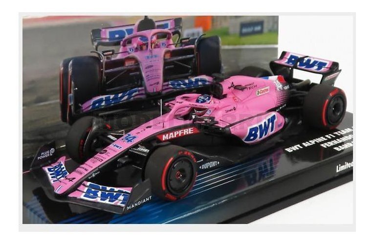 MINICHAMPS 447220114 ALPINE - F1 A522 TEAM ALPINE BWT N 14 BAHRAIN GP 2022 FERNA
