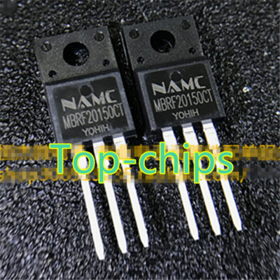 10 PCS MBRF20150CT TO-220F MBRF20150 Schottky Barrier Rectifiers new