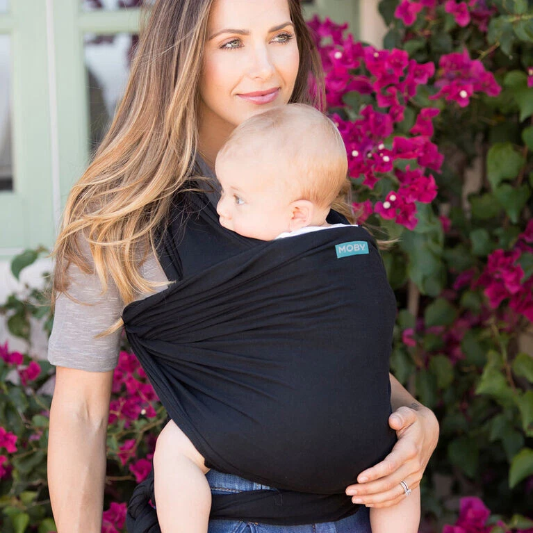 Classic Wrap Baby Carrier - Black -New in Package-L