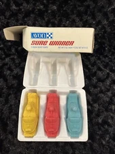 Avon Sure Winner 3 Snow Buggy Soap 2 Oz Each NOS Fun Decor NIB Snow Mobile