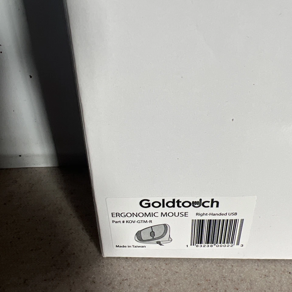 Goldtouch Right-Handed Comfort MOUSE – USB Wired Black/Silver KOV-GTM-R - Image 4 of 4
