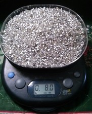 8 oz 1/2 pd CRYSTAL CLEAR PRECIOSA BRILLIANT RHINESTONES MIXED SIZES LOOSE