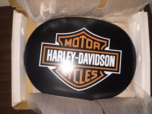 BRAND NEW~KID CRAFT HARLEY-DAVIDSON BLACK EMBLEM CHILDS STOOL~6 1/8” H X 12.25”L - Picture 3 of 5