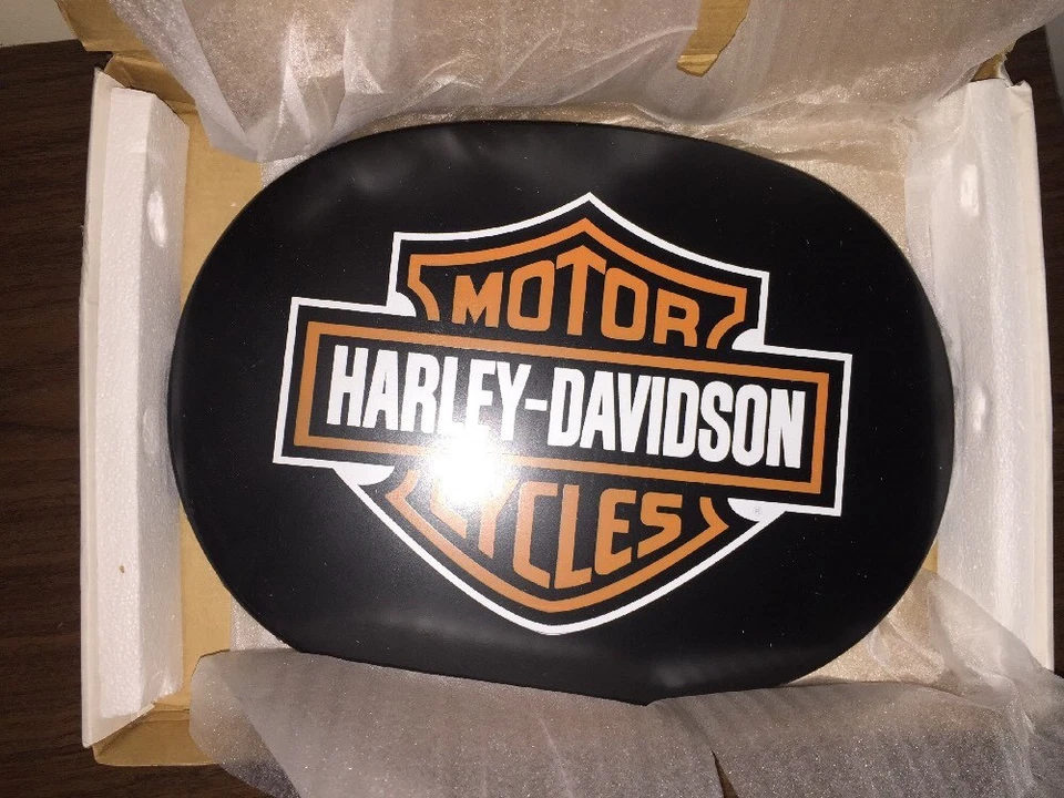 BRAND NEW~KID CRAFT HARLEY-DAVIDSON BLACK EMBLEM CHILDS STOOL~6 1/8” H X 12.25”L - Image 3 of 4