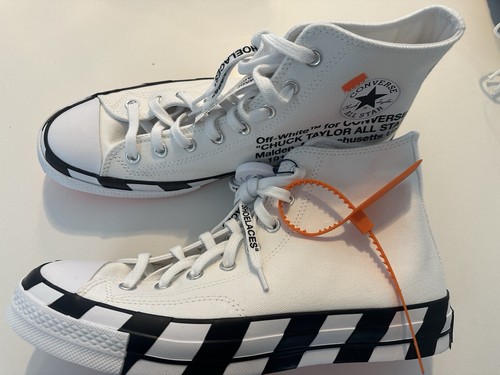 Converse Off White Chuck Taylor All Star 70 Hi Size 10 - Picture 2 of 5