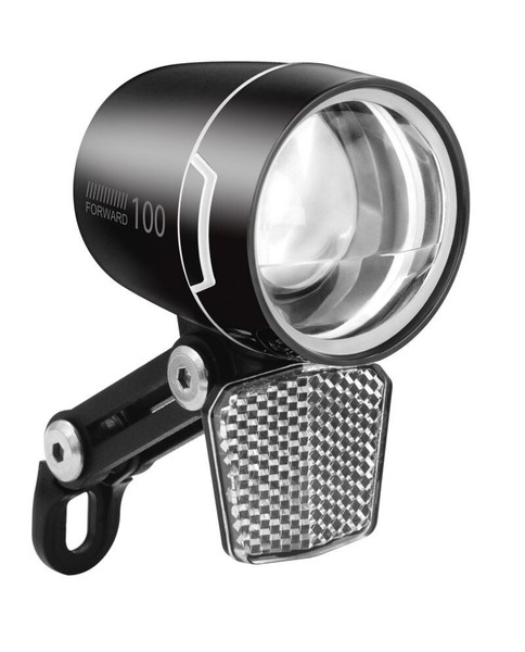 100 Lux Led Fahrradscheinwerfer Licht Vorderlicht E Bike 6 - 48 V Nach Stvzo Alu-image