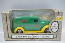 1938 Panel Truck Coin Bank HWI Ertl 1/25 Scale Die Cast 4th Limited Edition NEW 