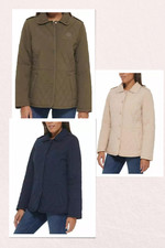 Tommy Hilfiger Diamond Quilted Lighweight Snap Jacket Size: S, M, L, XL, XXL