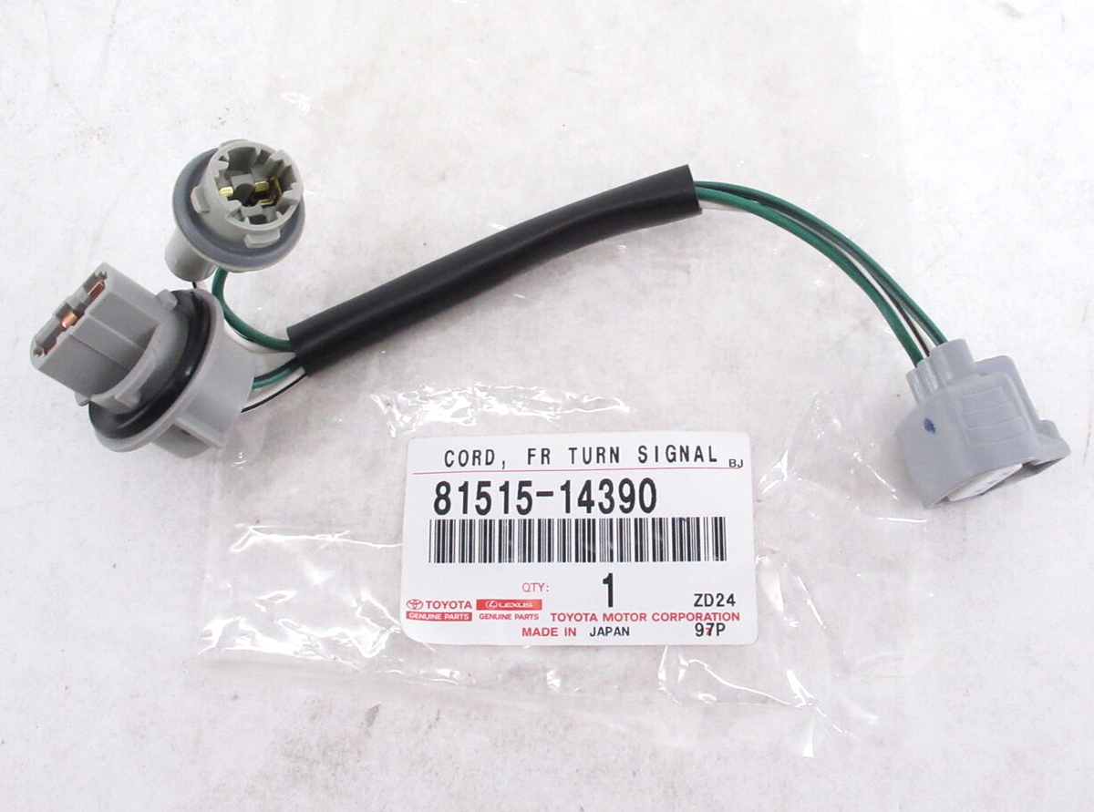 Genuine OEM Toyota 81515-14390 Front Turn Signal Lamp Harness 1997