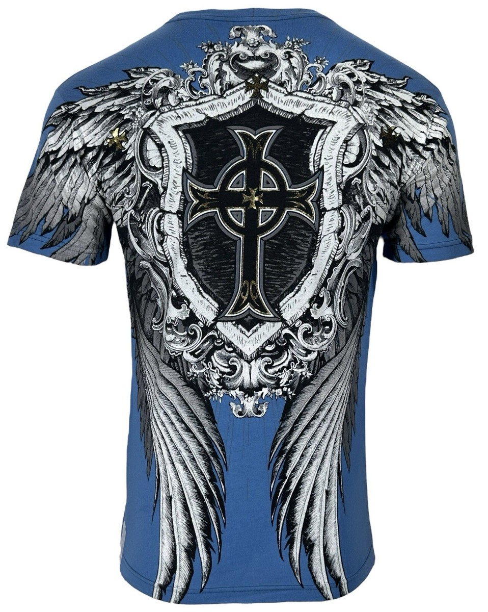 Cappello Da Camionista Affliction Xtreme Couture - Nero - Stile Tatuaggi Biker - Taglia Unica