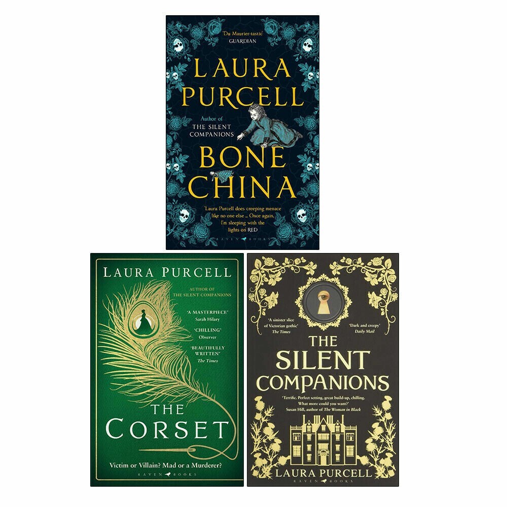 Laura Purcell's Bone China,The Corset,Silent Companions 3 Books Collection Set