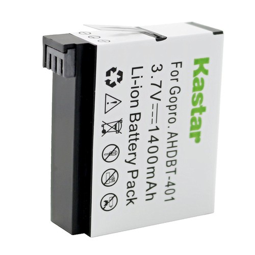 Battery&DUAL USB Charger for GoPro HERO4,GoPro AHDBT-401,AHBBP-401 Sport Cameras - Picture 3 of 7