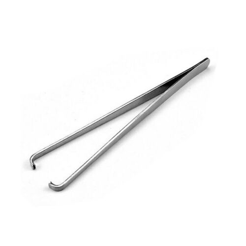 Stainless Steel Watch Hand Remover Tweezer Minute Second Hour Pins Removing Tool