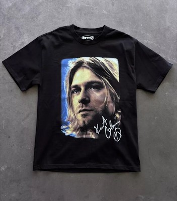 Effn Kurt Cobain T-shirt Large Made In Australia MTV Unplugged Show Rap Style